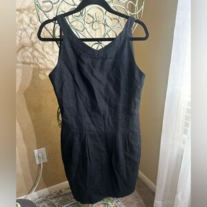Elegant Black Sleeveless Dress